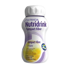 Nutridrink Compact Fibre Vaniglia 125ml 4 Pezzi