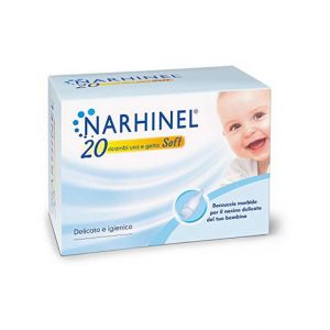 Narhinel Nose Health Cleaning Line 20 Soft Refills For Nasal Aspirator