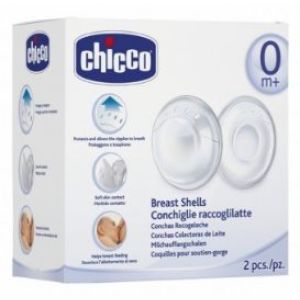 Chicco Conchiglie Raccogli Latte 2 Pezzi