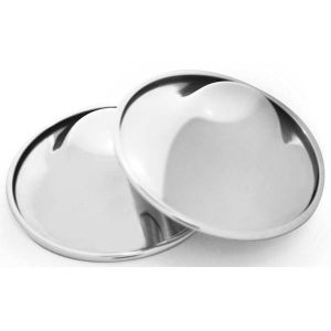 Silverette Mini Cups Silver Nipple Protection 2 Pieces