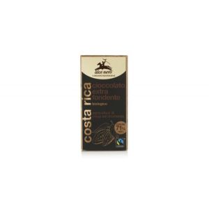 Alce Nero Organic Extra Dark Chocolate Bar 100 g
