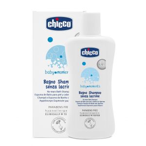 Chicco Baby Moments Gentle Shampoo Bath Without Tears 500ml 0 months +