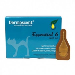 Dermoscent Spot On Cat Skin Treatment 4 Pipettes