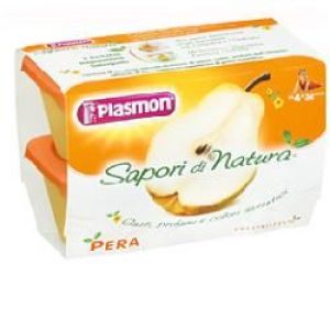 Plasmon Homogenized Fruit Flavors Of Nature Pear 4x100 g +4m