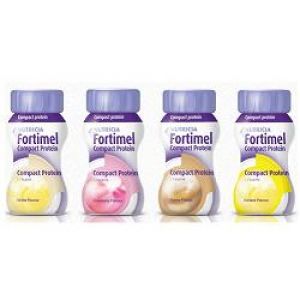 Nutricia Fortimel Compact Protein Food Supplement Banana Flavor 4x125ml