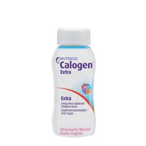 Calogen Extra Strawberry Flavor Hyperlipidic Supplement 200 ml