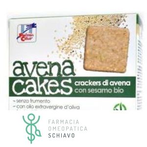 Avenacakes Oat Crackers With Sesame Bio Vegan Without Yeast