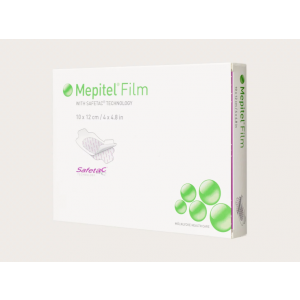 Mepitel Film Polyurethane Dressing 10.5x12 cm 10 Pieces