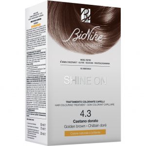 Shine On Hair Coloring Treatment Golden Brown 4.3 Bionike