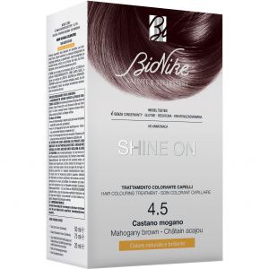 Shine On Mahogany Brown Hair Coloring Treatment 4.5 Bionike