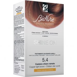 Shine On Hair Coloring Treatment Light Auburn Brown 5.4 Bionike