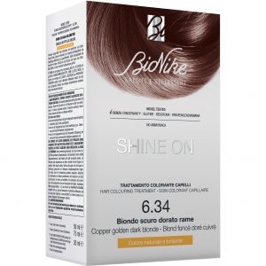 Bionike Shine On Dark Blonde Golden Copper Hair Dye Treatment 6.34