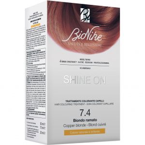 Shine On Copper Blonde Hair Dye Treatment 7.4 Bionike