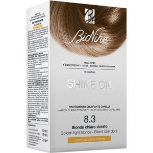 Shine On Treatment Coloring Hair Light Blonde Golden 8.3 Bionike