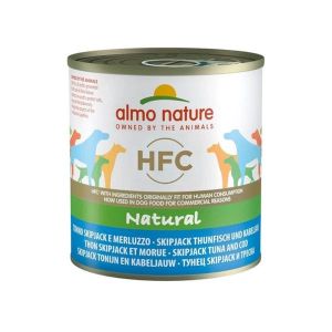 Almo Nature Hfc Natural Tonno Skipjack e Merluzzo Alimento Umido per Cani Adulti 290g