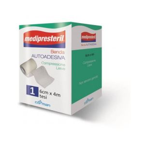 Medipresteril Self-Adhesive Bandage Mild Compression 6 X 4 M