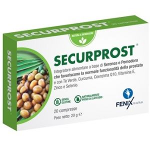 Fenix pharma securprost prostate supplement 20 tablets