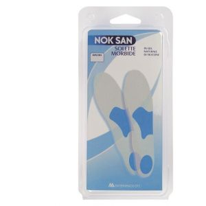 Nok San Solette Morbide In Gel Taglia L 2 Pezzi