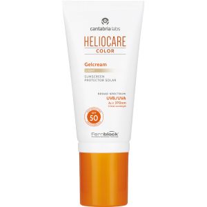 Heliocare color gelcream spf 50 light tinted sunscreen 50 ml