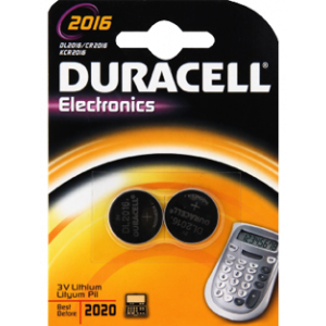 Duracell Specialty 2016 Batteries 2 Pieces