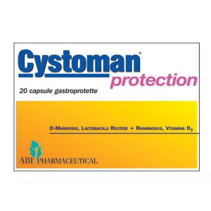 Cystoman protection food supplement 20 capsules