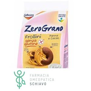 Galbusera Zerograno Shortbread With Cream And Chocolate Drops 220g