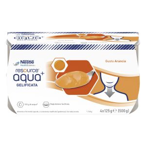 Resource Aqua Aqua gelificata+orange Cup 6 4x125g