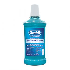 Pro-expert multi protection mouthwash without alcohol oral-b 500ml