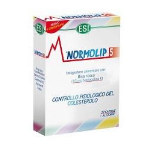 Esi Normolip 5 Cholesterol Control Supplement 30 Capsules
