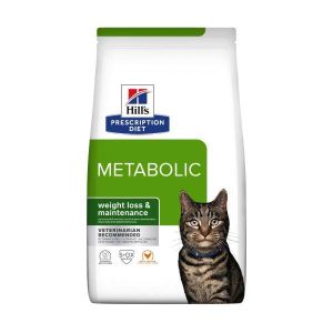 Hill's Prescription Diet Metabolic Crocchette Pollo per Gatti Sacco 1,5kg