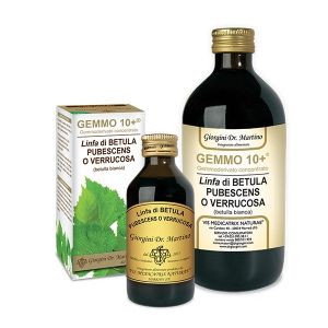 Dr. Giorgini Gemmo 10+ White Birch Sap Alcohol-Free Liquid 100ml