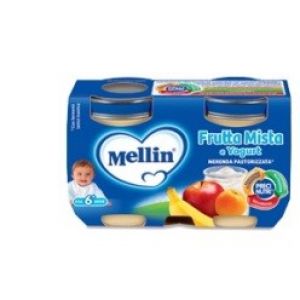 Mellin Snack Yogurt Mixed Fruit 120g X 2 Pieces