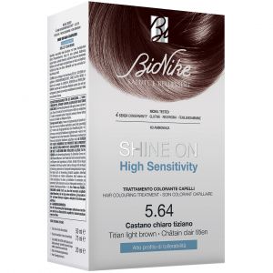 Shine on hs hair coloring treatment light brown tiziano 564 bionike