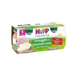 Hipp Organic Homogenized Cheese Cooked Ham 2x80g