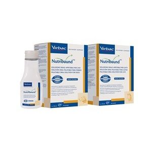 Virbac Nutribound Convalescence Supplement for Dogs 3 Bottles of 150ml