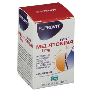 Supravit Melatonin 1mg Fast Food Supplement 60 Tablets