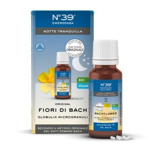 Lemon Pharma Miscela N39 Ai Fiori di Bach Globulix Microgranuli Notte 20g