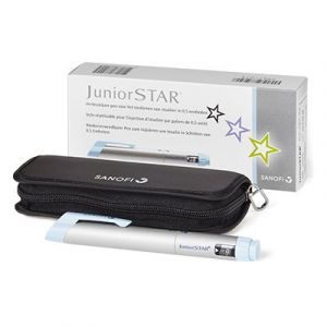 Juniorstar Silver Insulin Administration Pen