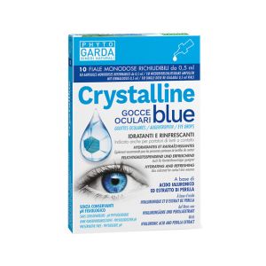Phyto Garda Crystalline Blue Single Dose Eye Drops 10 Vials 0.5ml