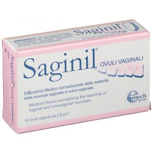 Saginil normalizing vaginal mucosa reactivity 10 ovules 2.8 g