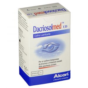 Dacriosolmed Ud Lubricating eye drops 30 Single-dose vials