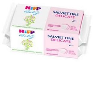 Hipp Baby Delicate Wipes Stash Pack 2x56 Wipes