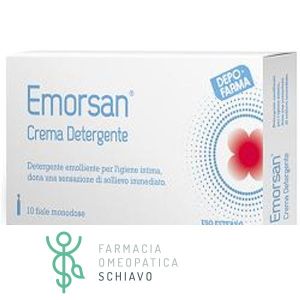Emorsan Detergent In Cream 10 Single-dose Vials Of 3.5ml
