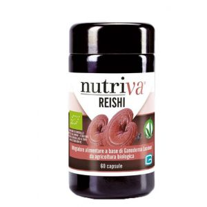 Nutriva Reishi Immune Defense Supplement 60 Vegetable Capsules