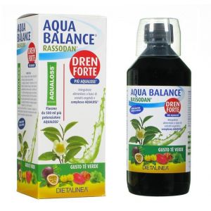 Aqua balance rassodan dren strong green tea flavor supplement 500 ml