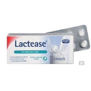 Lactease Lactose Intolerance Food Supplement 30 Chewable Tablets