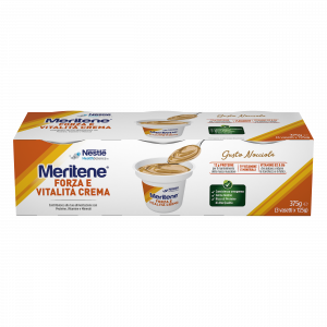 Meritene Strength and Vitality Cream Dessert Hazelnut 3x125g