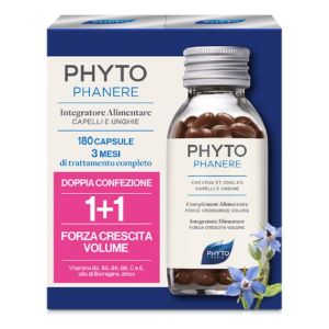 Phyto phytophanere food supplement for hair/nails 180 capsules
