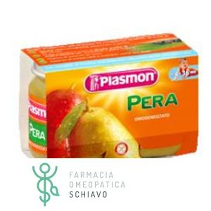 Plasmon Homogenized Pear 2 jars of 104 g