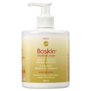 Boskin emollient shower gel for scalp and skin 300 ml